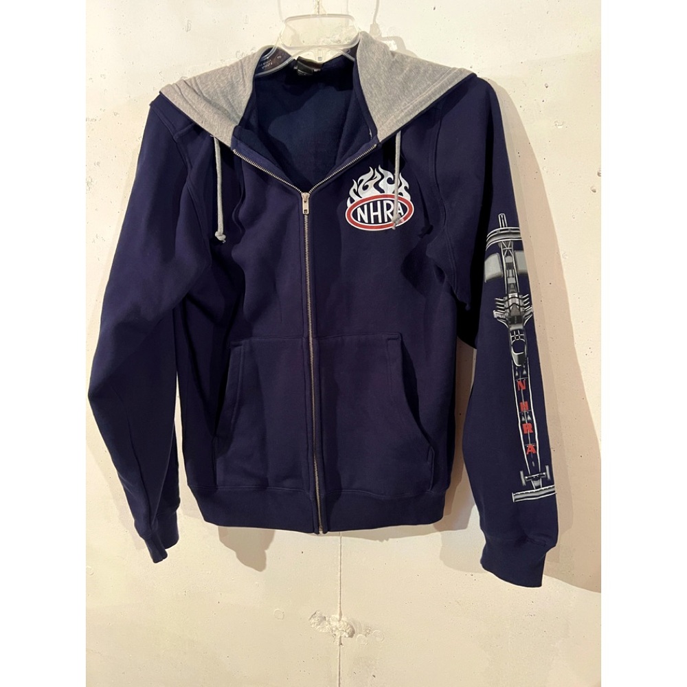 NHRA hooded sweatshirt, size small